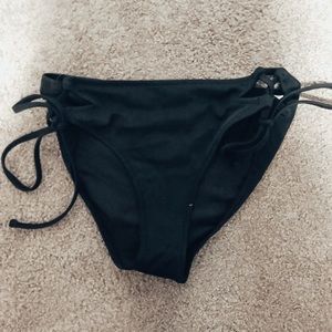 Black swim bottom